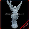 Handcarved Classic Natural Stone Angel Statues